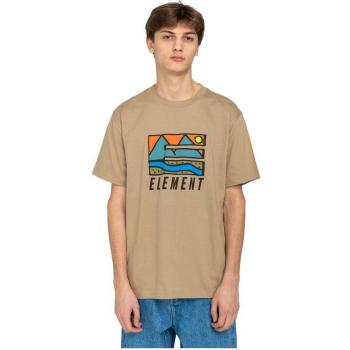 Element Herren Kurzarm T-Shirt Beige