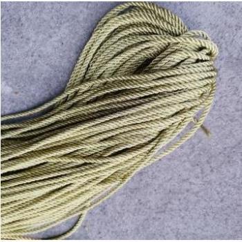 Corde décorative en polypropylène or