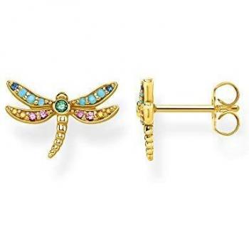 Pendientes de Plata Dorada Thomas Sabo para Mujer