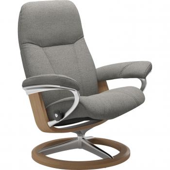 Stressless® Relaxsessel Consul – Signature Base, Größe M, Eichen-gestellte Basis