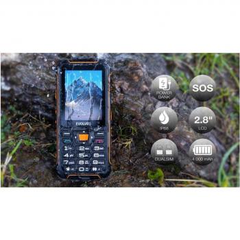 Vodotěsný odolný Dual SIM telefon EvolvEO StrongPhone Z6