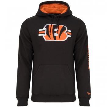 New Era Herren-Fleece-Pullover – Bengals NFL SIDELINE, M, Schwarz