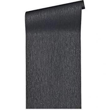 Architects Paper Alpha Vliestapete, PVC-frei, gestreifte Tapete, grau metallic