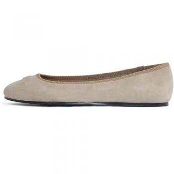 Ballerine Tommy Hilfiger stile greige e beige