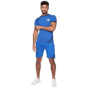 Hamlax L Blue/Navy T-Shirt and Shorts Outfit