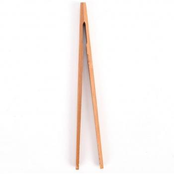 Küchenzange aus Holz und Bambus zur Teeentnahme