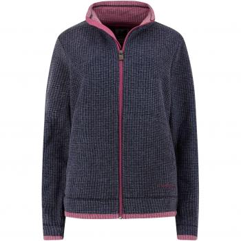Weird Fish Ariana Eco Full Zip Grid Fleece Navy Size 10