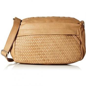 Amsterdam Cowboys Umhängetasche Ferndown 1665 Damen 32x20x8 cm Beige (Stone 170)