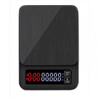 Digital‑Tropfenwaage für Kaffee & Küche – 3 kg bis 5 kg, 0,1 g, Timer, USB‑USB