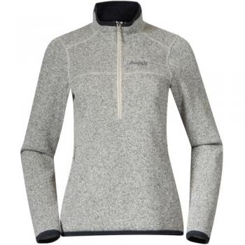 Bergans Damen Midlayer Sweater mit Zip grau L