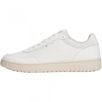 Tommy Hilfiger Sneaker Th Basket Core FM0FM05629 Nuovo Ecru