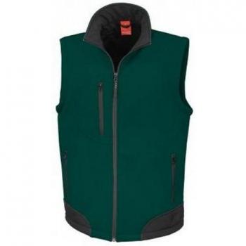 Mens Soft Shell Camuflado Oscuro