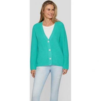 Langarm Strickjacke mit Knopfleiste
