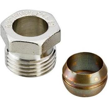 Connecteur à compression cuivre 14 mm/16 mm DN15 Mâle ½ Danfoss