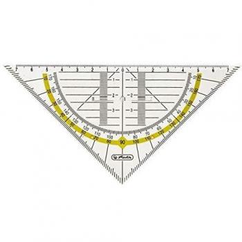 Équerre géométrique 160 mm Herlitz