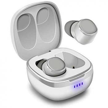 Auricolari Mini Earbuds August EP800 – TWS Bluetooth 5.0, Microfono, IPX6, 25h Playtime
