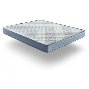 Matelas Nirvana 135 x 180 – 16 cm, Mousse Supersoft, Gris Clair, AirFresh