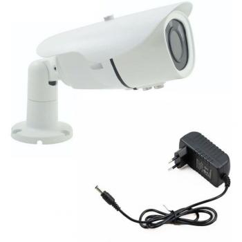 Vigilancia Residencial Varifocal AHD 2.8‑12 mm 3 MP 1080p LED IR Array + Power Supply