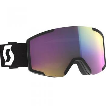 Scott Shield Maschera da sci con lente Teal Chrome