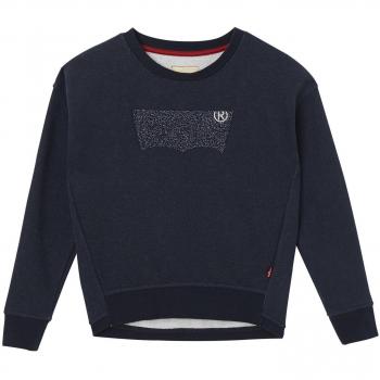 Levi's Sudadera Lydia, Niños, Azul (Navy Blazer)
