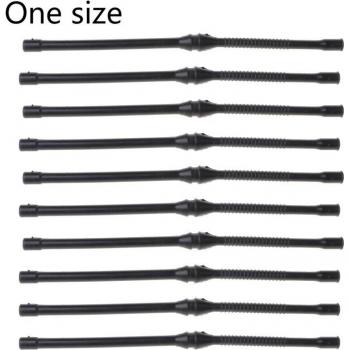 10X Black Fuel Line Pipe for Chinese Chainsaw 4500 5200 5800