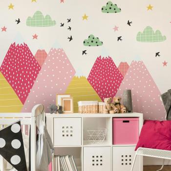 Revestimiento mural Cilka montaña para niños 50x75cm