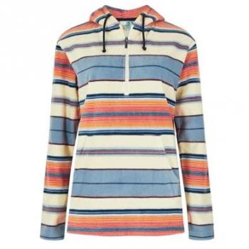 Weird Fish Women's Lana Stripe Hoodie