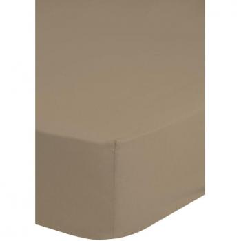 Lenzuolo sotto Angoli Jersey Beige 200 x 180 cm