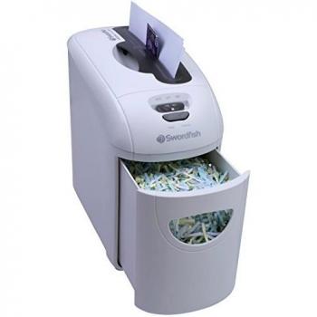 SWORDFISH 800XC SECURIA Cross Cut Shredder White
