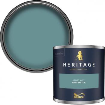 Matte Maritime Teal Heritage Paint – 125 ml