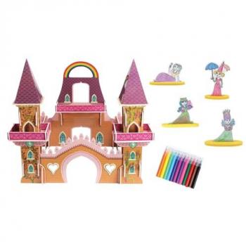 Château de Princesse 3D – Kit de construction et figurines