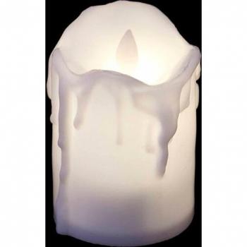 Battery-Powered Color Changing LED Candle