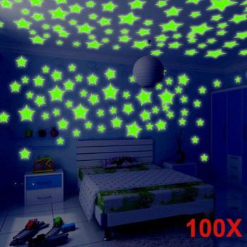 100pcs Luminous Wall Stickers