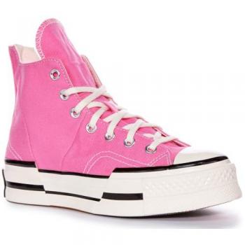 Pink Platform Converse Women’s Kicks, UK 7