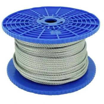 Cat. VISO – Câble horloger acier 5 mm, bobine 50 m – CAT509NB