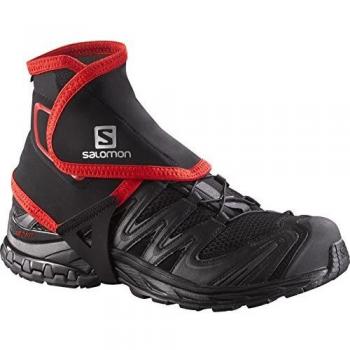 Ghette Salomon Trail Gaiters High rosso nero
