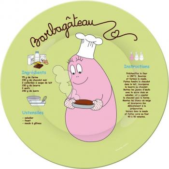 Assiette enfant Petite Journée Barbapapa & Barbagateau