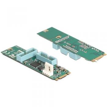 Convertitore M.2 a 4 USB Tipo-A 5 Gbps