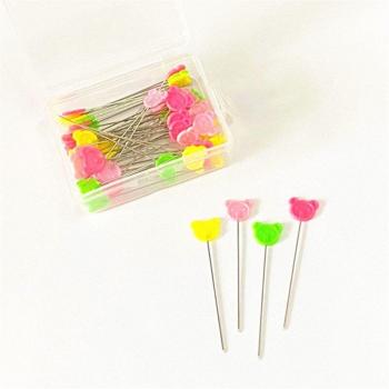 50Pcs DIY Sewing Flower Pins