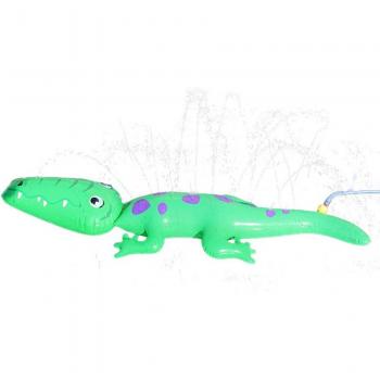 Jouet aquatique gonflable Crocodile pour pelouse