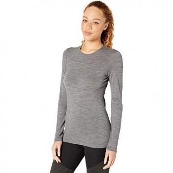 Funktionsshirt Icebreaker 200 Oasis Langarm, grau, Damen, XL