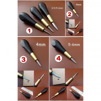 Juego de herramientas para artesanía en cuero