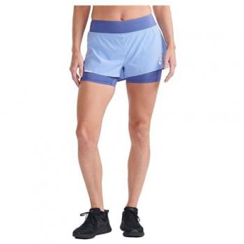 2XU Shorts Aero 4” – Modello Hydrangea/Marlin XS