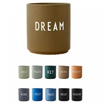 Tasse Design Letters 25 cl Olive onirique