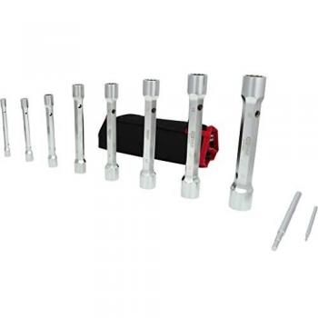 Set de Llaves de Vaso Doble, 6-22 mm, 10 Piezas