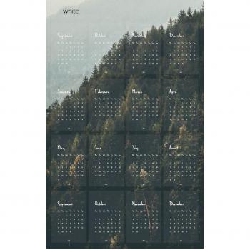 Calendrier de bureau avec rappels Kawaii SL2616