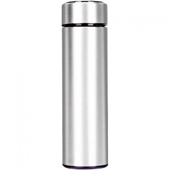 Edelstahl Thermoskanne mit Temperaturanzeige für Kaffee und Suppe 500ml