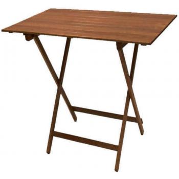 Eventuality Gardeness 60x100 – Tavolo in Legno di Faggio Marrone