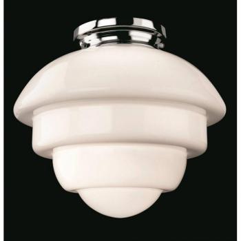 Firstlight Art Deco Acorn Flush Ceiling Light