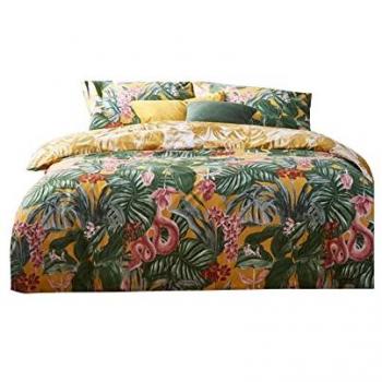 Tropical Animals Duvet Cover Set by Medinilla